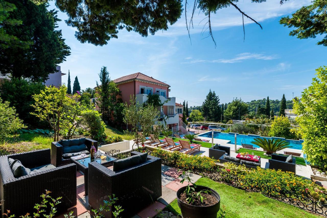 Villa Brasina Mlini Bagian luar foto