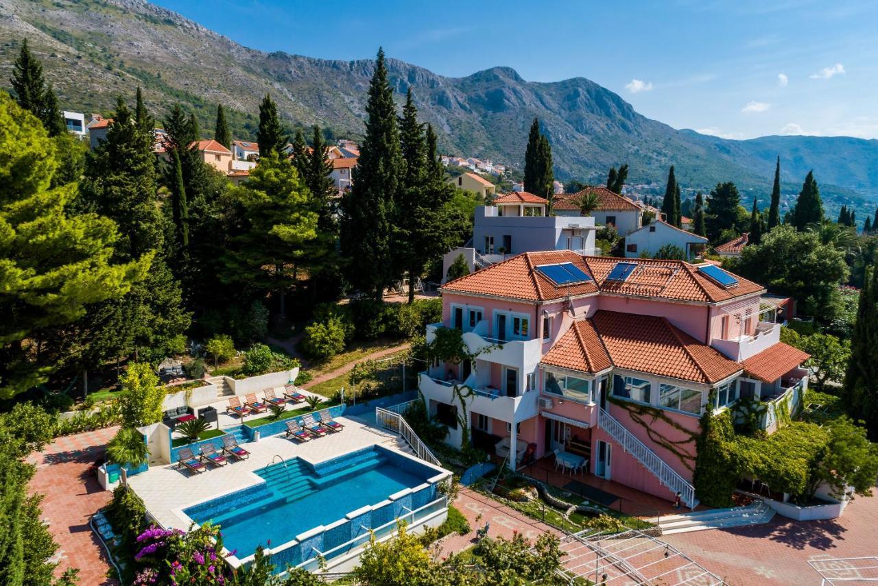 Villa Brasina Mlini Bagian luar foto