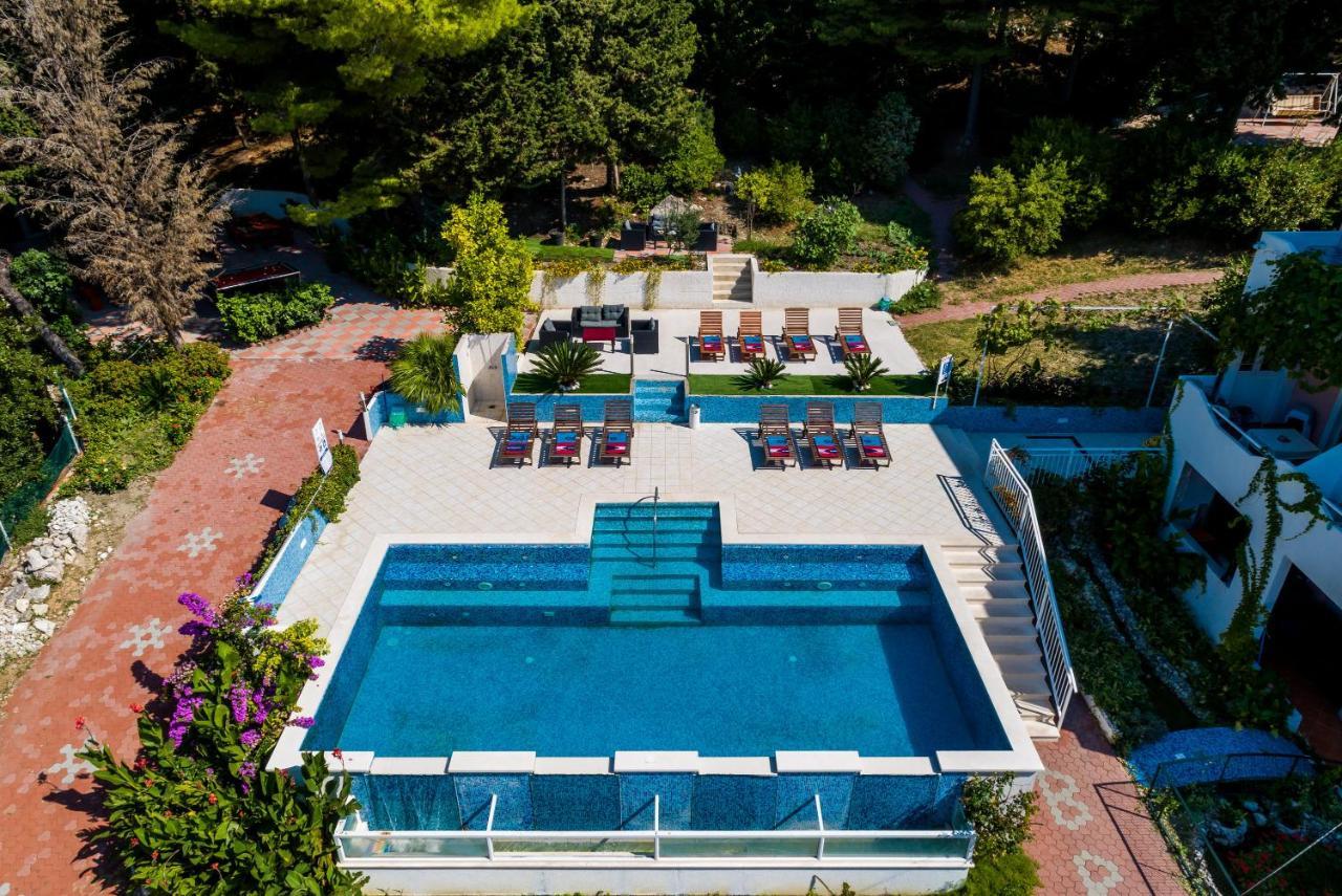 Villa Brasina Mlini Bagian luar foto