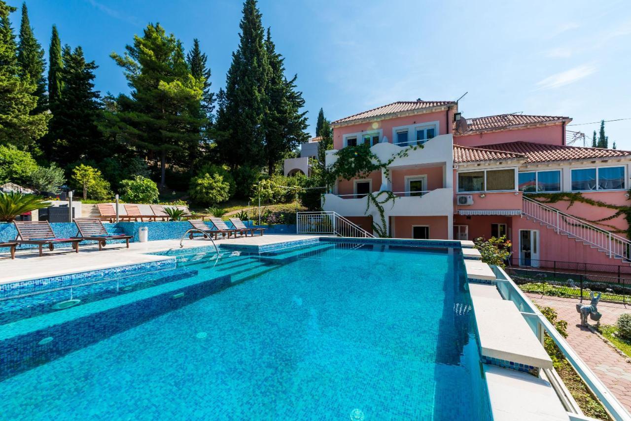Villa Brasina Mlini Bagian luar foto