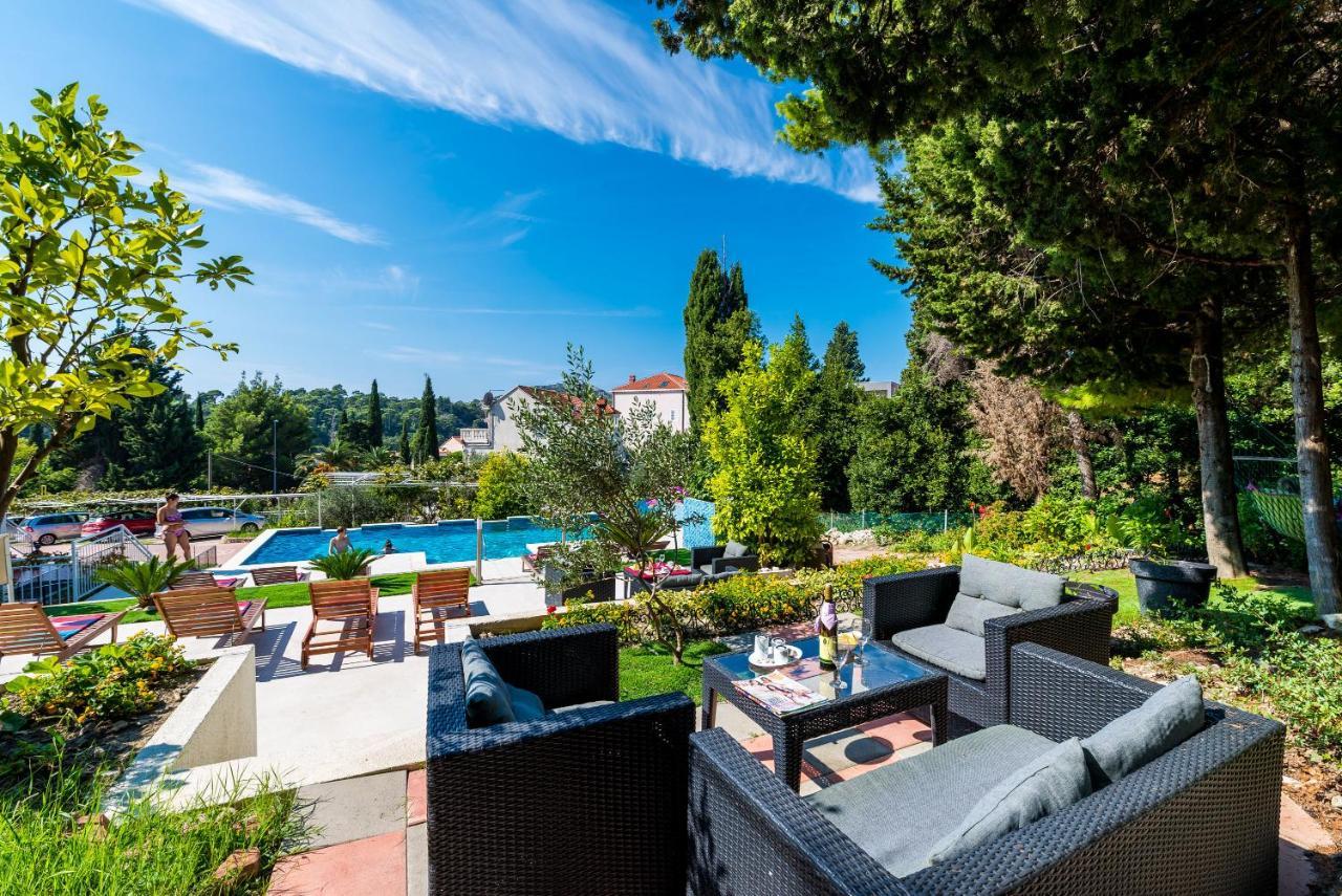 Villa Brasina Mlini Bagian luar foto