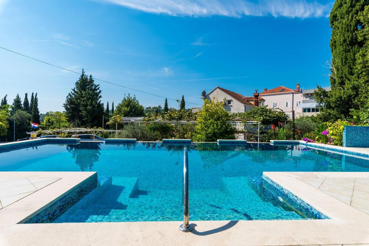 Villa Brasina Mlini Bagian luar foto